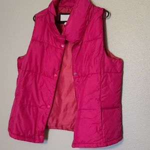 Pink vest